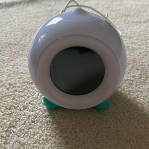 Like new Mella kids alarm clock, used once.